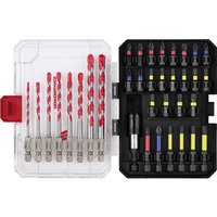 PARKSIDE PERFORMANCE® Bohrer- und Bit-Set Impact »PBBS 35 A1«, 35-teilig