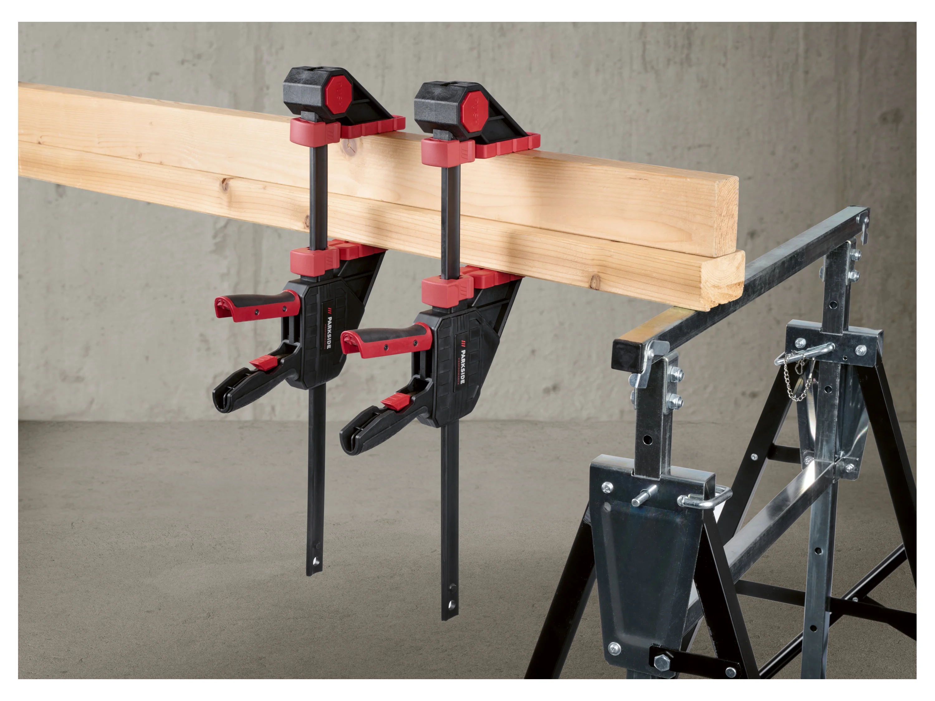 PARKSIDE PERFORMANCE® Einhandzwingen-Set / Einhandzwinge (300 mm, 2 tlg.) – Bild 2 von 4