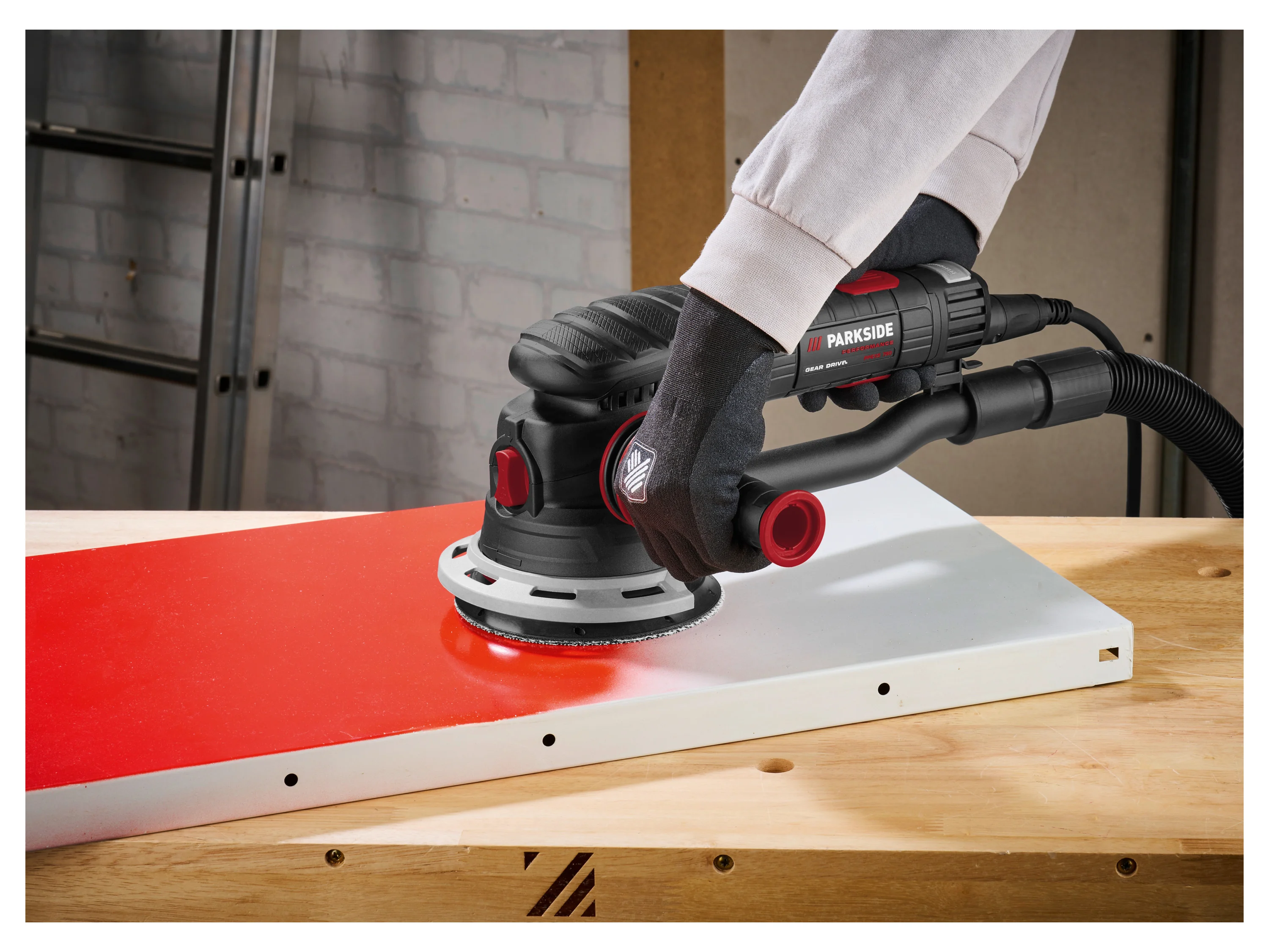 PARKSIDE PERFORMANCE® Exzenterschleifer »PPEXS 750 B2«, mit zuschaltbarem Teller-Direktantrieb – Bild 2 von 4