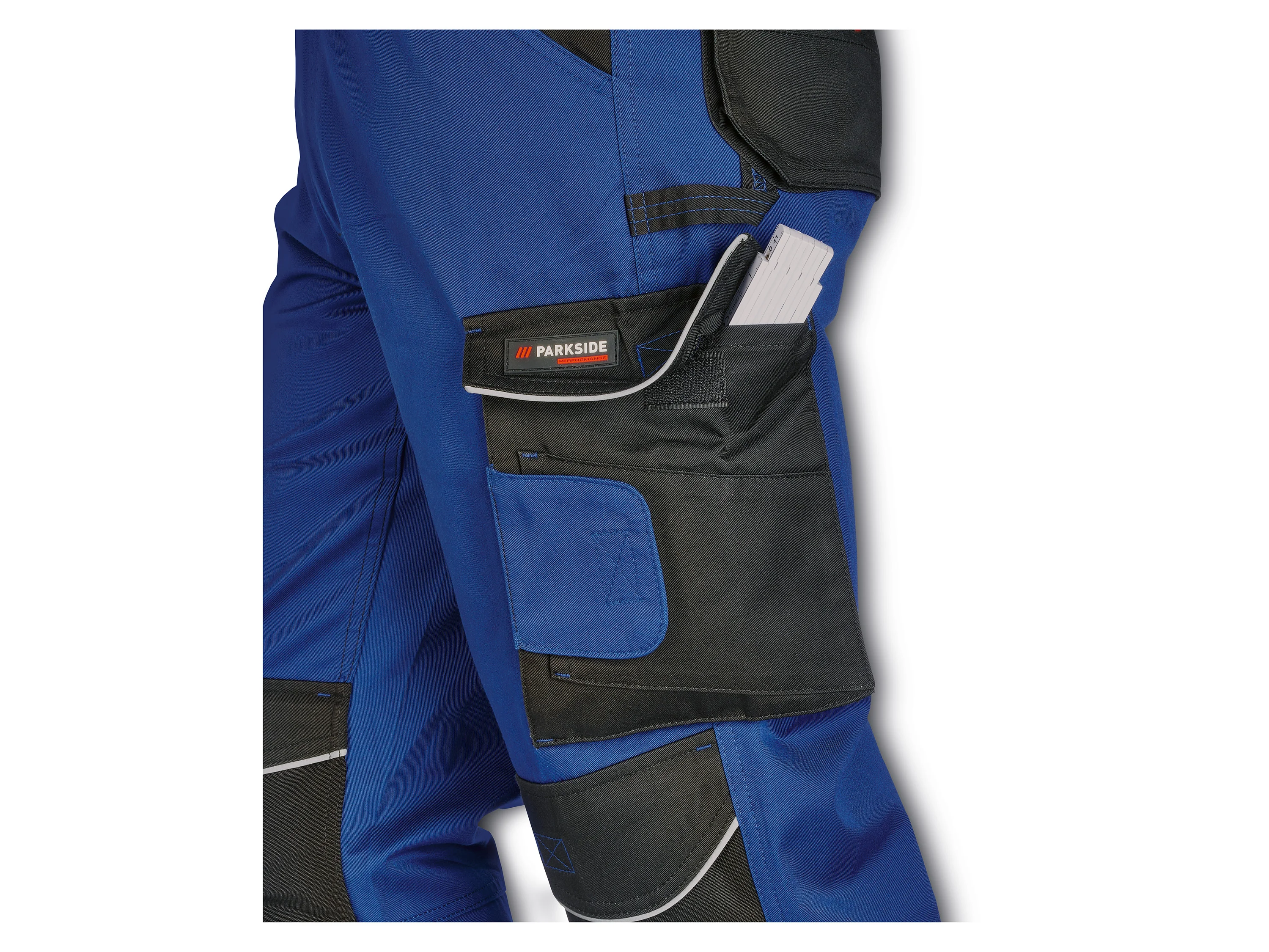 PARKSIDE PERFORMANCE® Herren Arbeitsbundhose (Blau, 56) – Bild 2 von 4