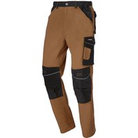PARKSIDE PERFORMANCE® Herren Arbeitsbundhose (Braun, 56)