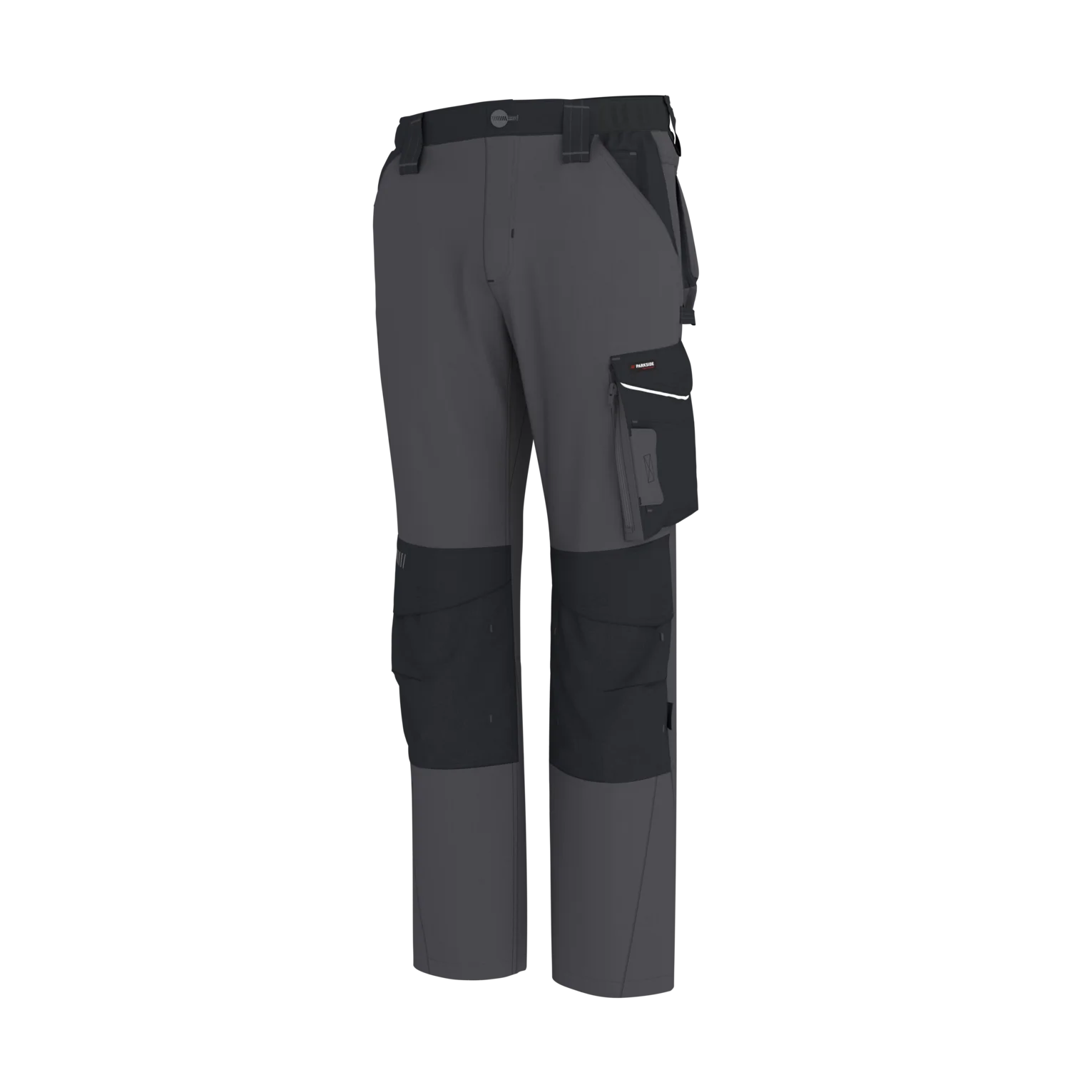 PARKSIDE PERFORMANCE® Herren Arbeitsbundhose (Grau, 48) – Bild 3 von 4