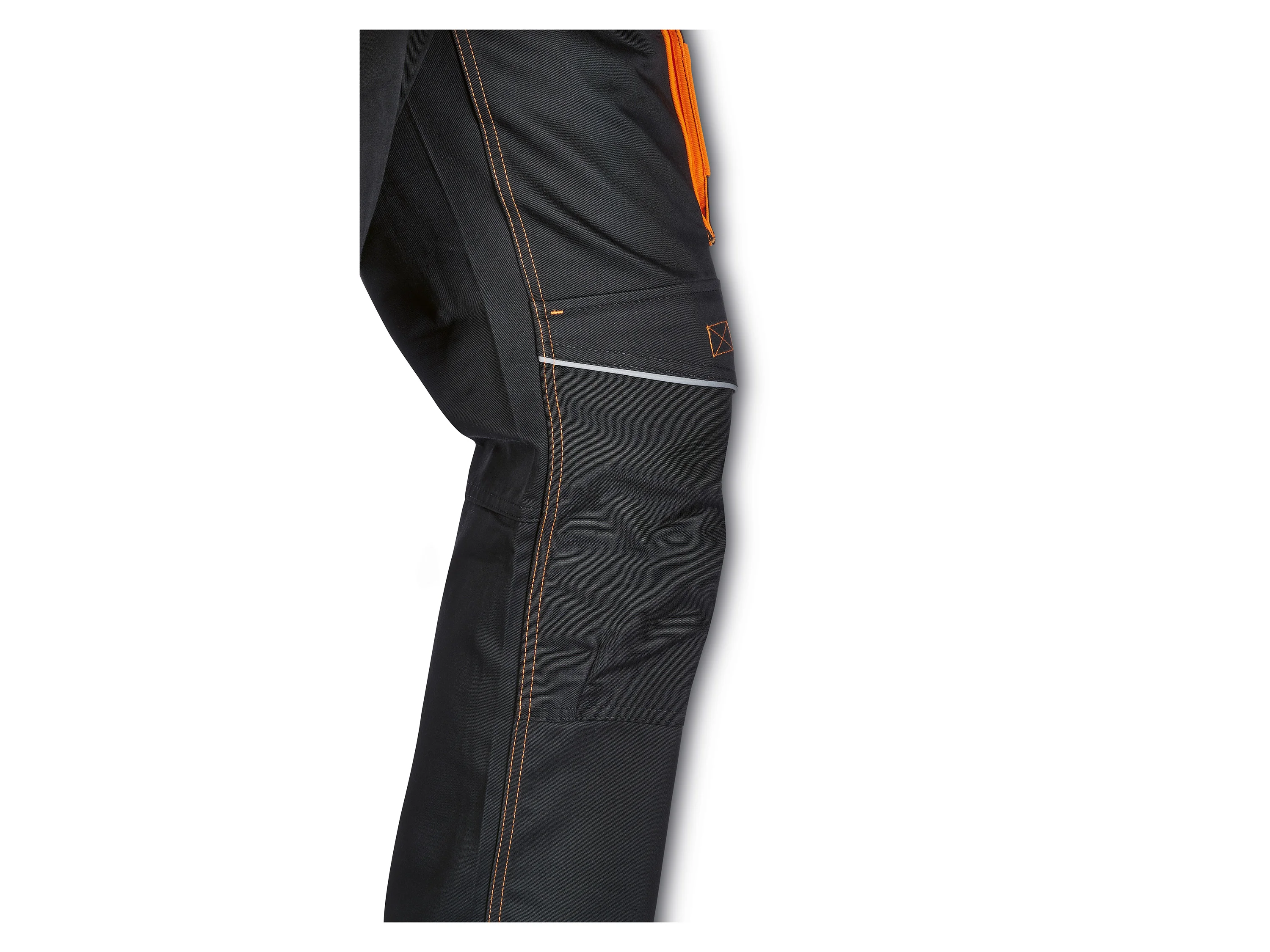 PARKSIDE PERFORMANCE® Herren Arbeitsbundhose (Schwarz, 58) – Bild 3 von 4