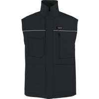Herren Arbeitsweste (Schwarz, L (52/54))