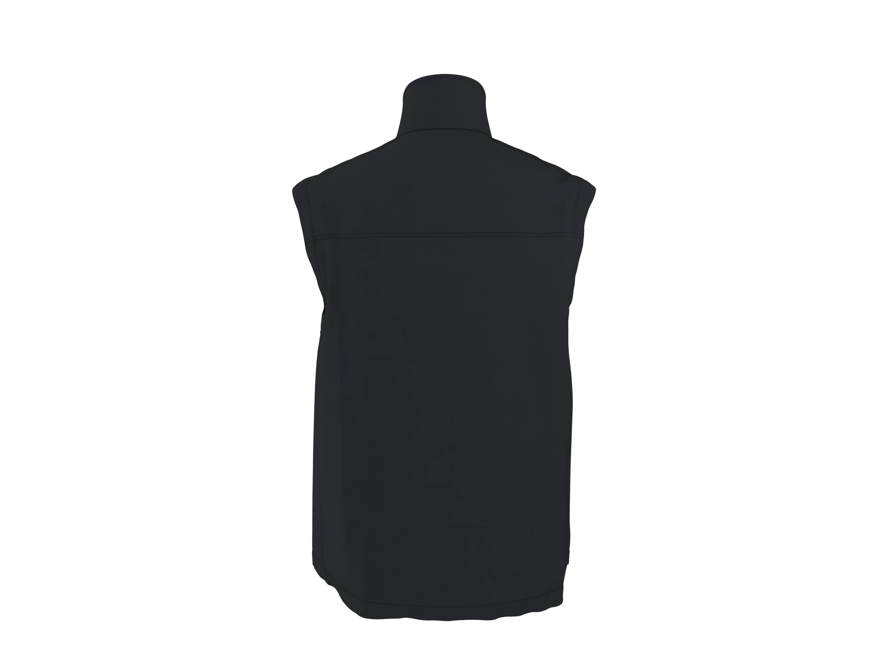 Herren Arbeitsweste (Schwarz, L (52/54)) – Bild 2 von 4