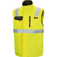 PARKSIDE PERFORMANCE® Herren Softshellweste (Gelb, XL (56/58))