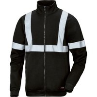 PARKSIDE PERFORMANCE® Herren Warnschutz Sweatjacke / Herren Sweatjacke (Schwarz, L (52/54))