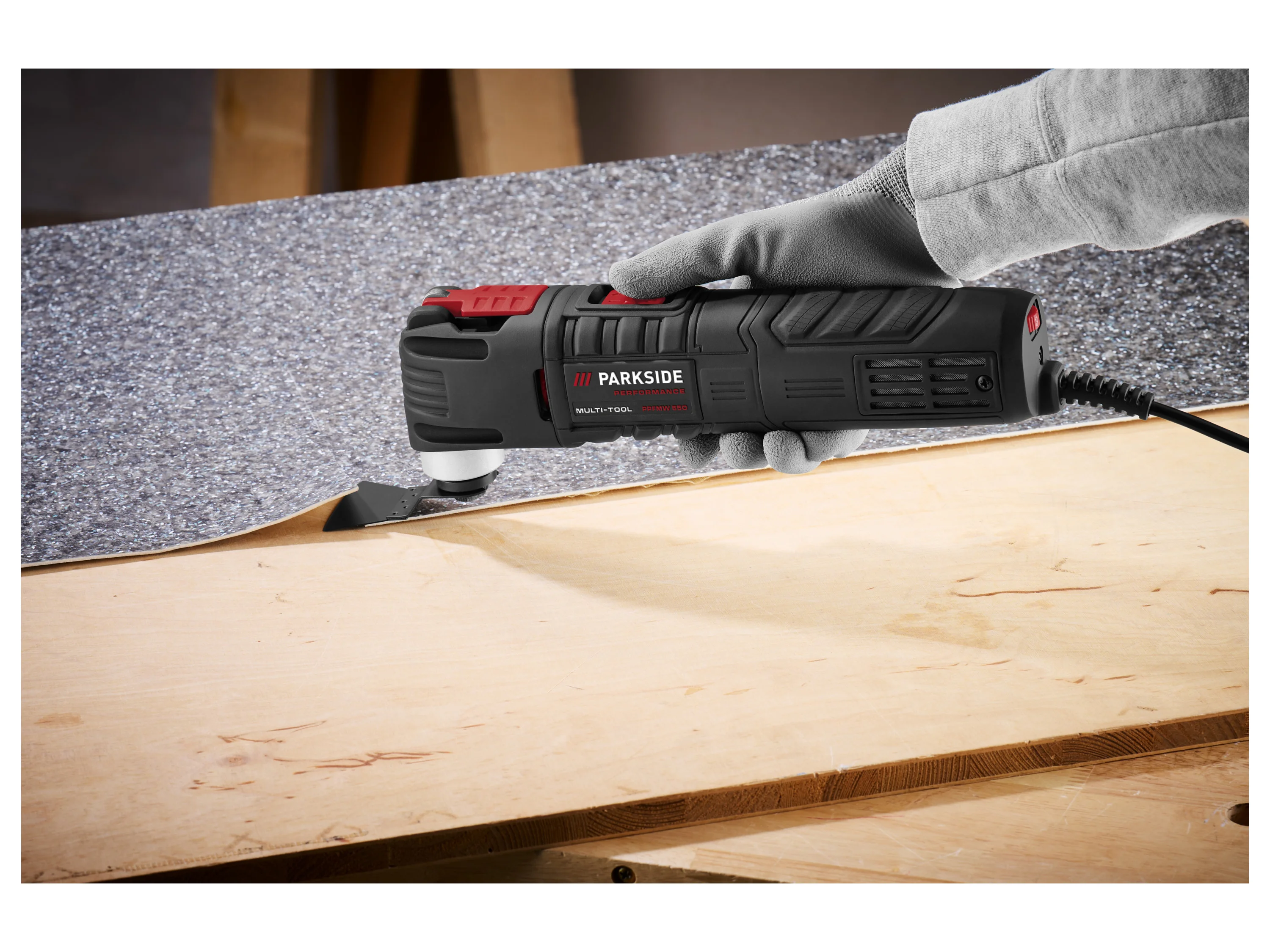 PARKSIDE PERFORMANCE® Multifunktionswerkzeug »PPFMW 550 A1« – Bild 2 von 4