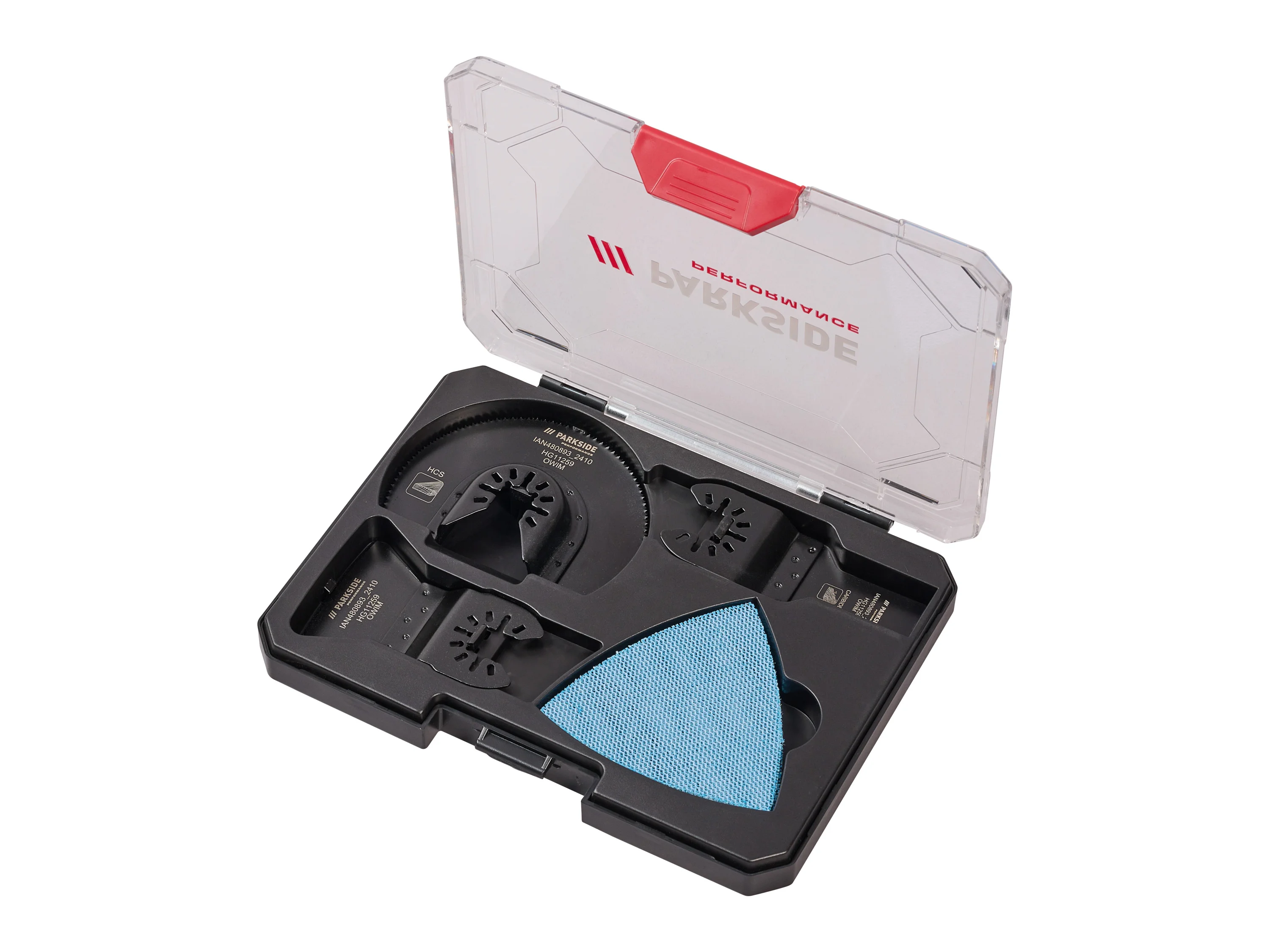 PARKSIDE PERFORMANCE® Multifunktionswerkzeug-Zubehör, 4-teilig / 8-teilig (Holzbearbeitung) – Bild 3 von 4