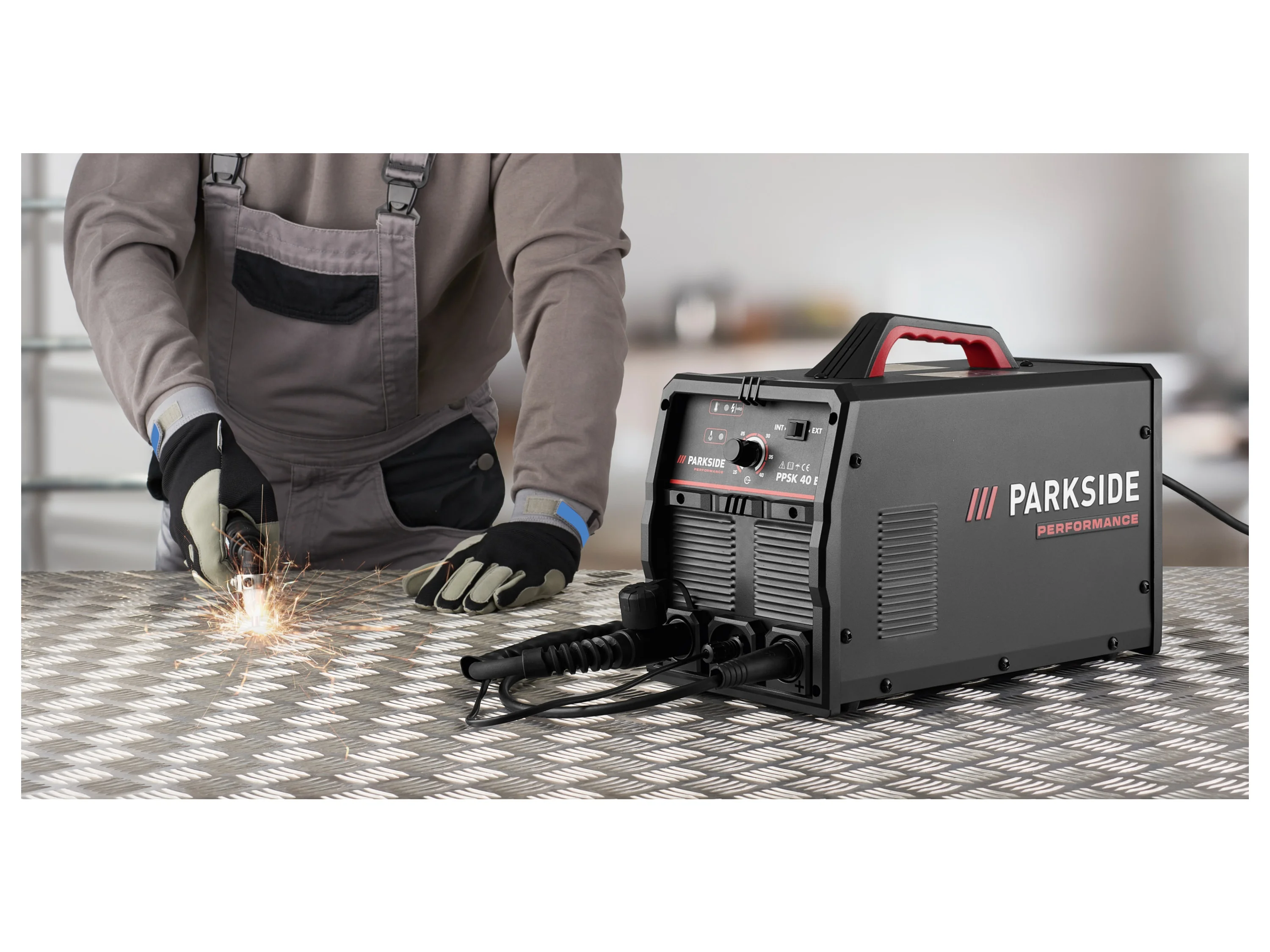 PARKSIDE PERFORMANCE® Plasmaschneider »PPSK 40 B2«, mit Kompressor – Bild 2 von 4