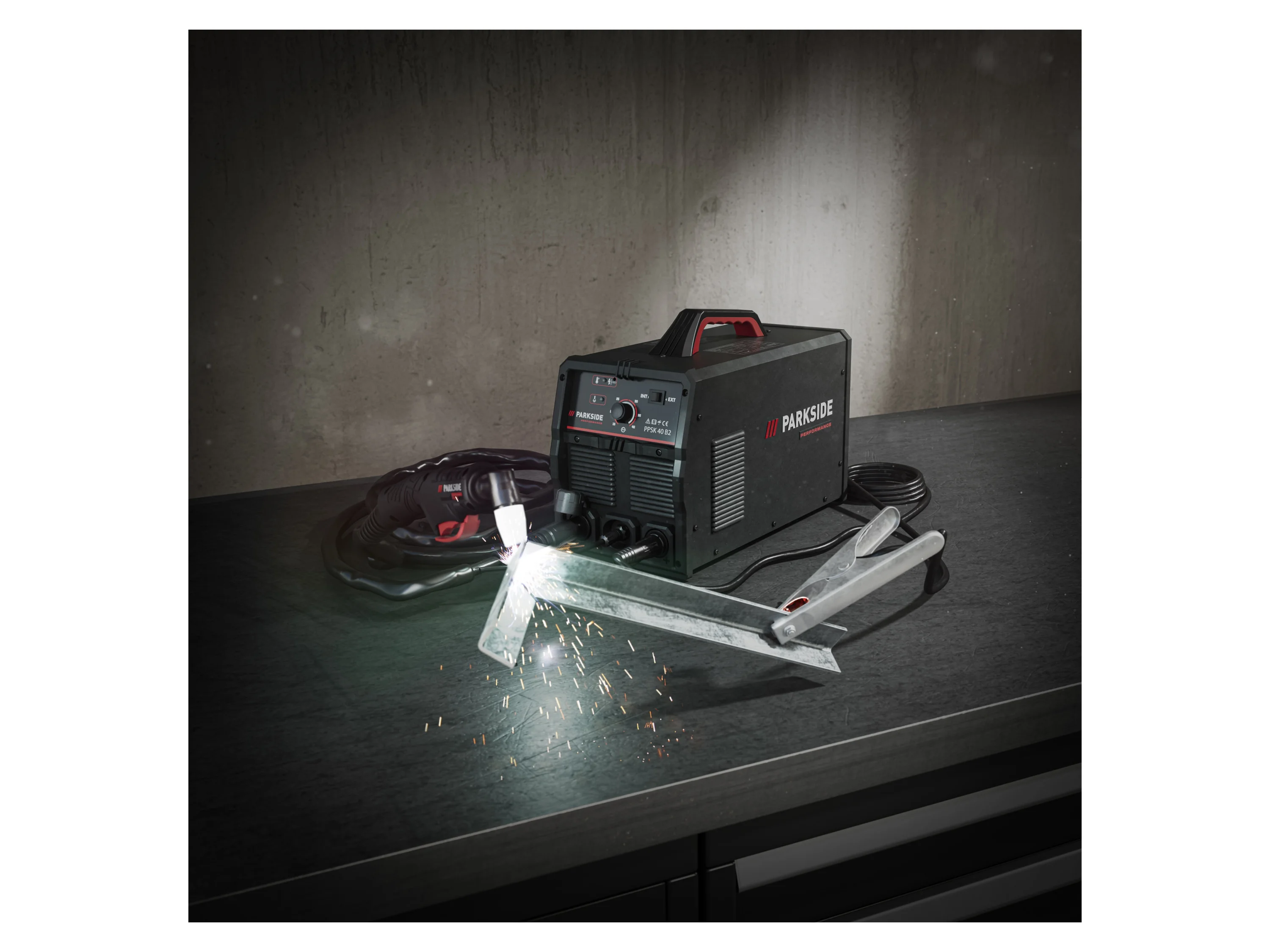 PARKSIDE PERFORMANCE® Plasmaschneider »PPSK 40 B2«, mit Kompressor – Bild 4 von 4