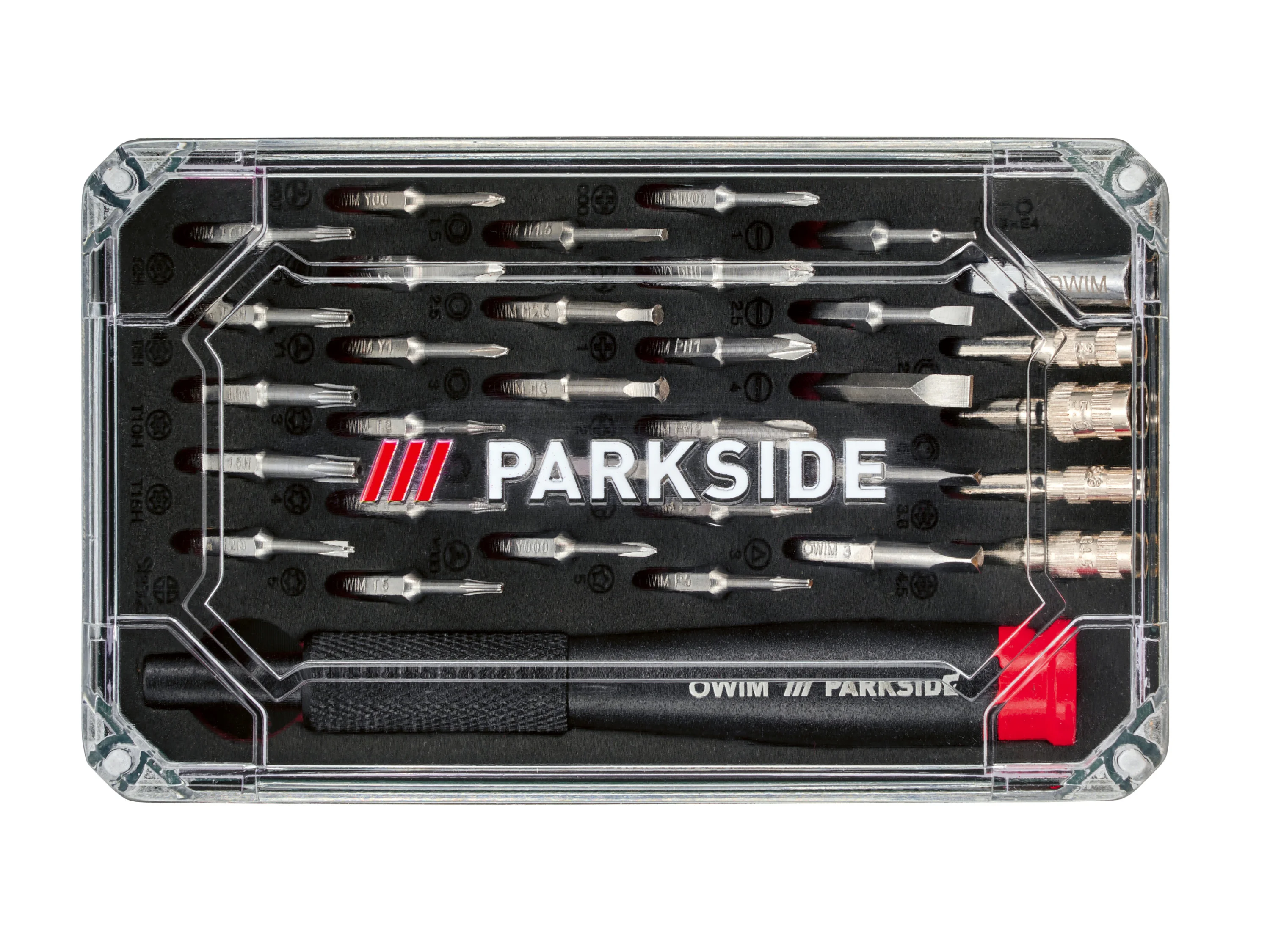 PARKSIDE® Präzisionsschraubendreher-Set, 33-teilig / Feinmechanikerzangen-Set, 5-teilig (Präzisions-Schraubendreher-Set) – Bild 2 von 4