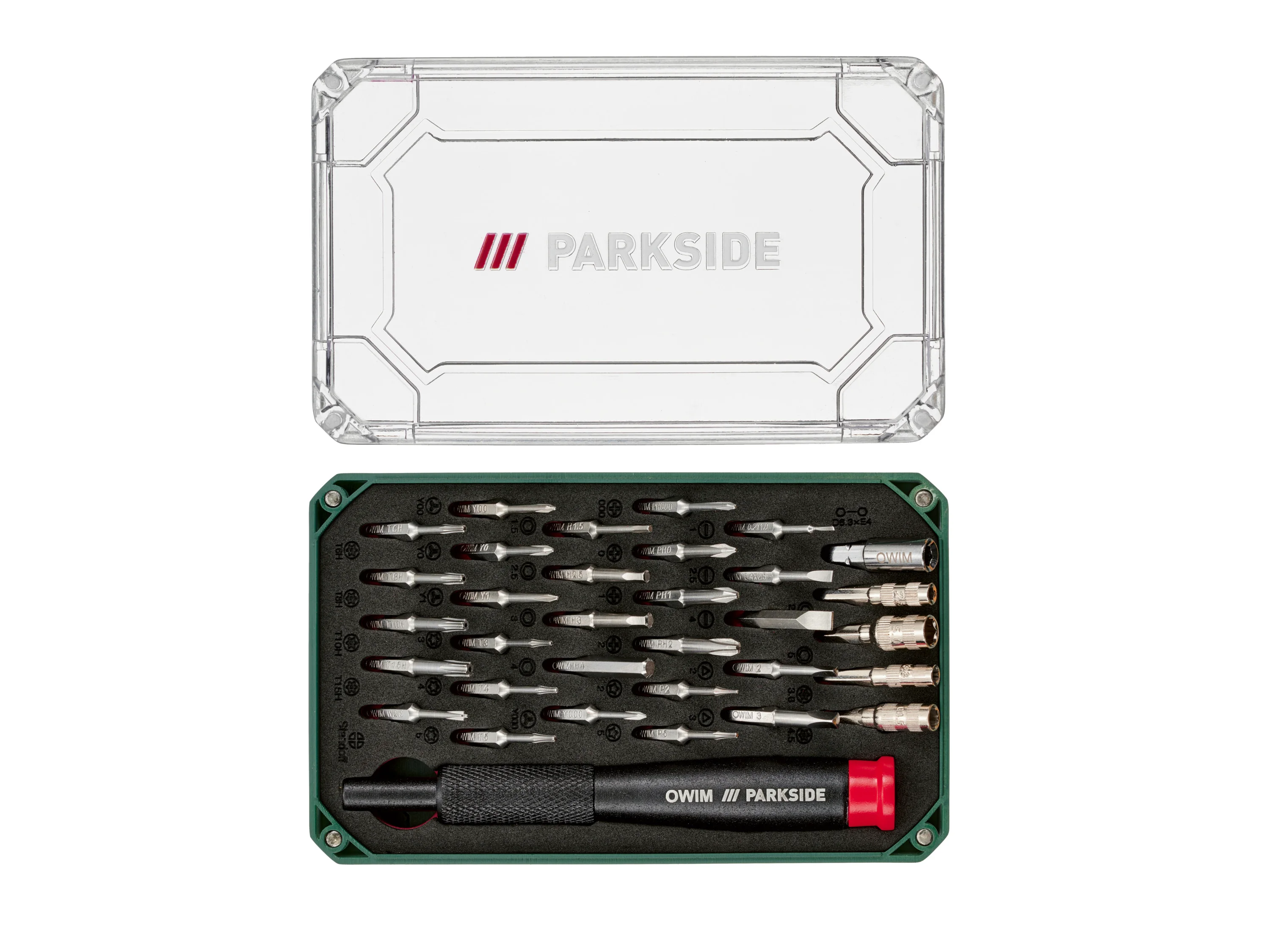 PARKSIDE® Präzisionsschraubendreher-Set, 33-teilig / Feinmechanikerzangen-Set, 5-teilig (Präzisions-Schraubendreher-Set) – Bild 3 von 4