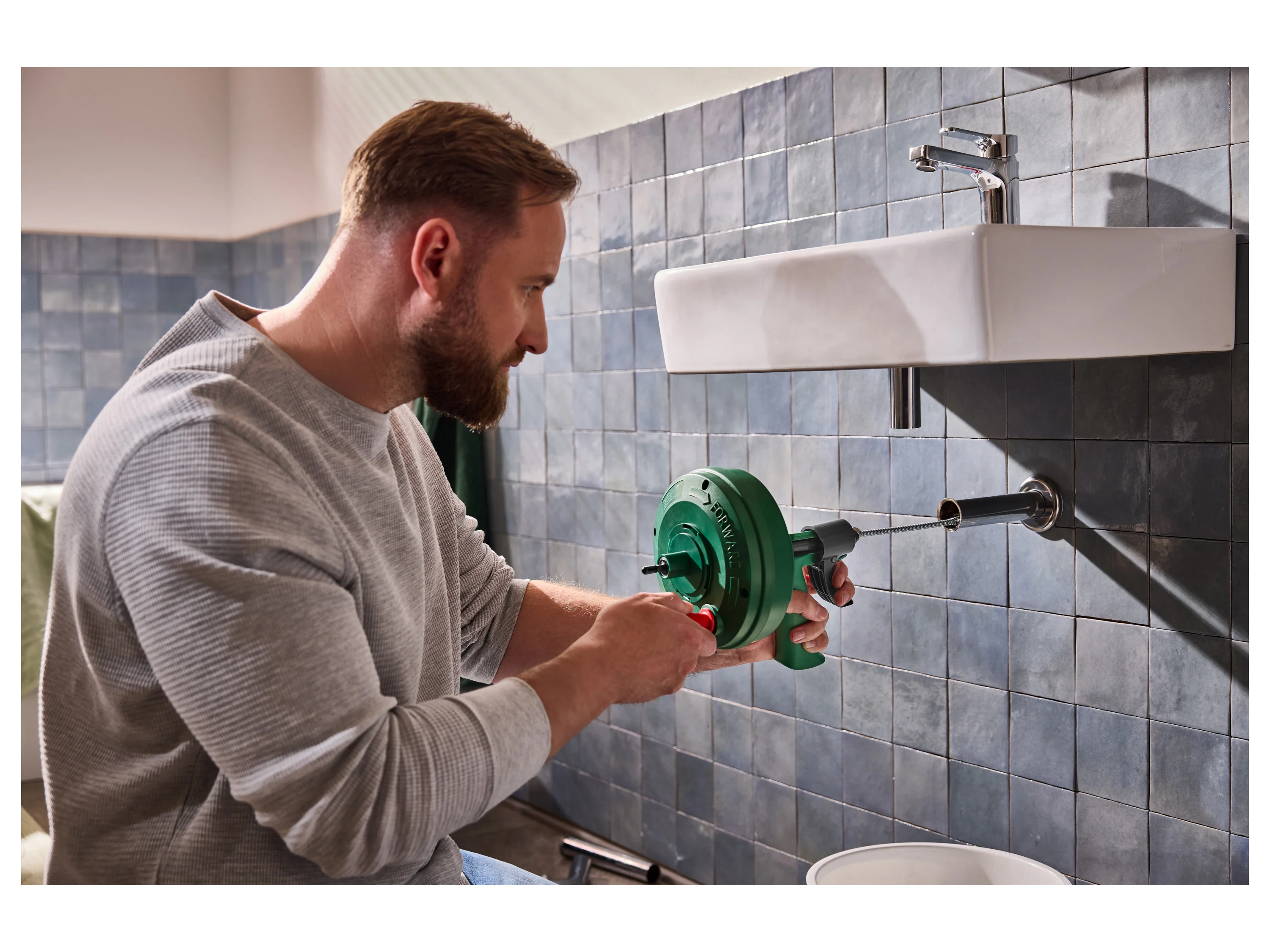 PARKSIDE® Rohrreinigungsspirale, 2 in 1 – Bild 4 von 4