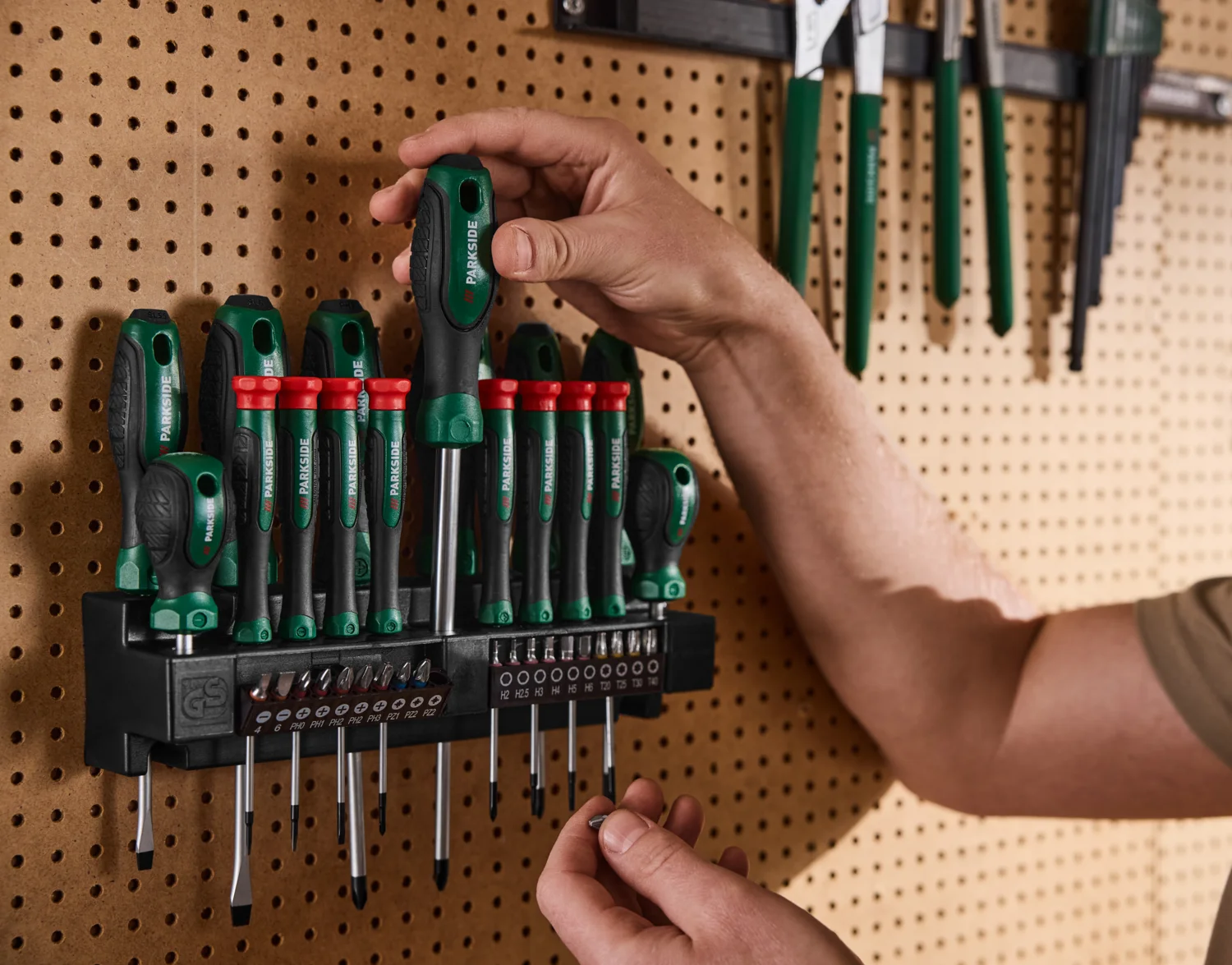 PARKSIDE® Schraubendrehersatz mit Wandhalterung – Bild 2 von 4