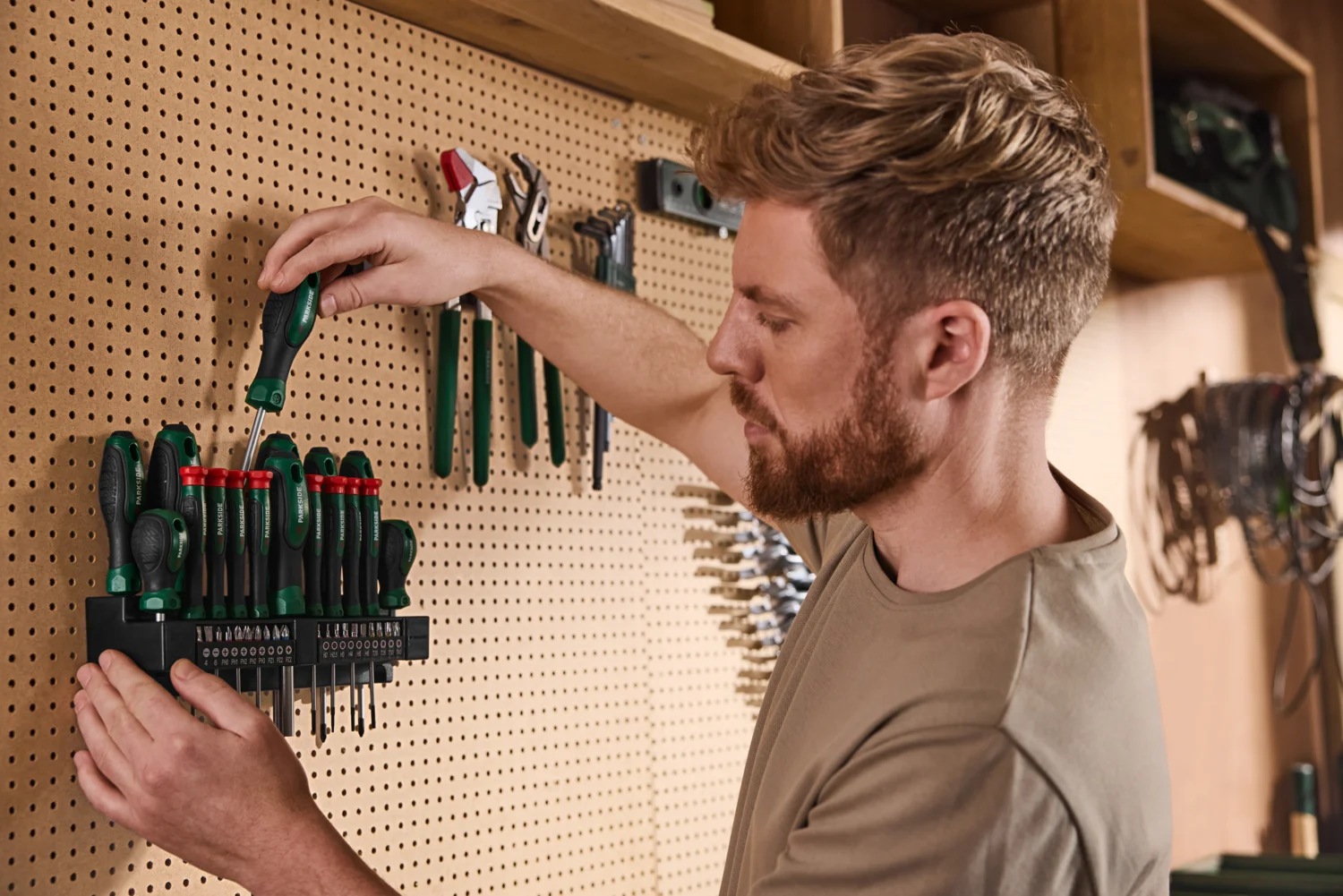 PARKSIDE® Schraubendrehersatz mit Wandhalterung – Bild 4 von 4