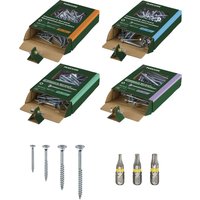 PARKSIDE® Spanplattenschraubensortiment, 420-tlg./ Dübelsortiment, 500-tlg. (Schrauben)