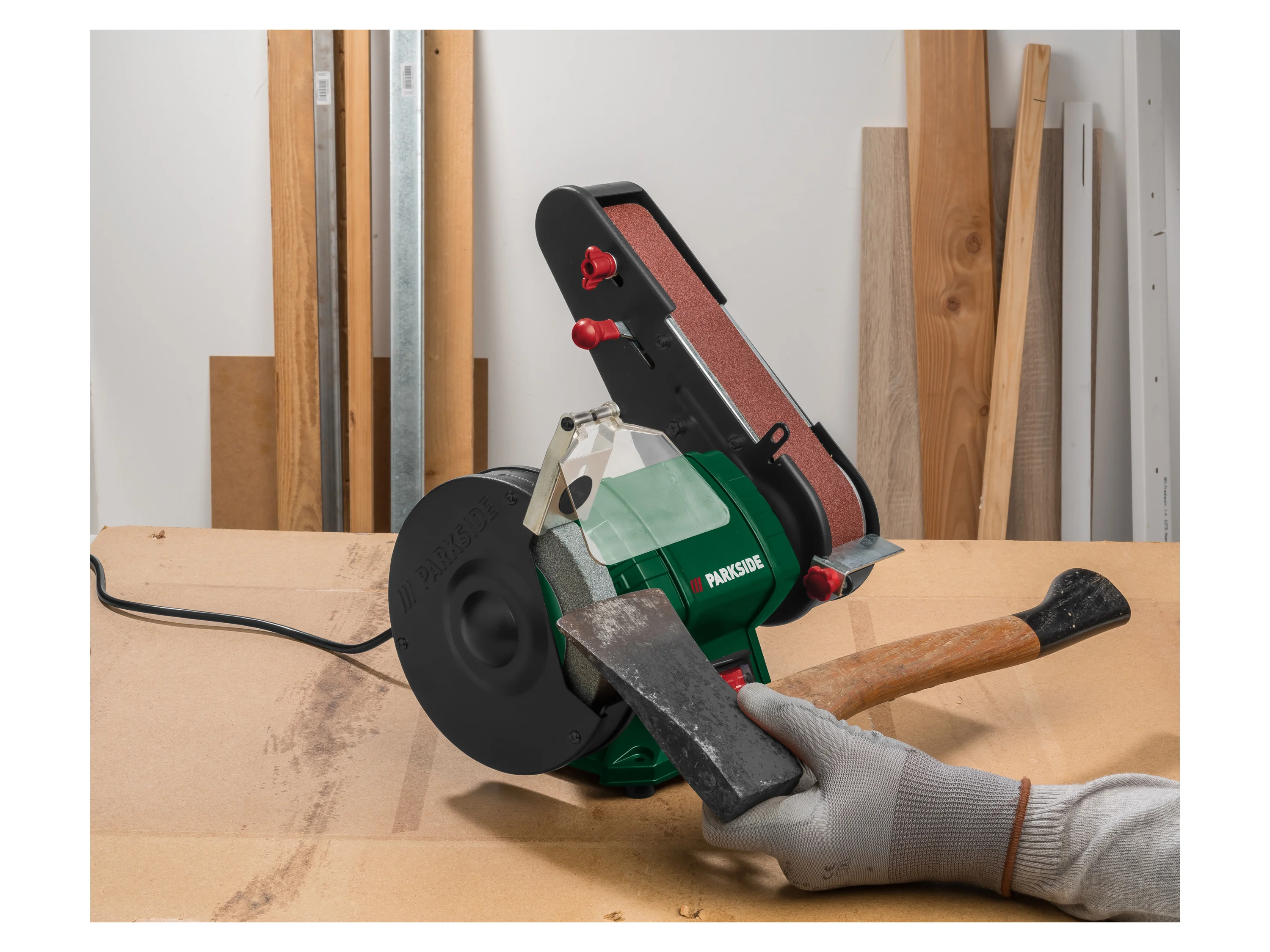 PARKSIDE® Stand-Bandschleifer »PSBS 240 C2« – Bild 2 von 4