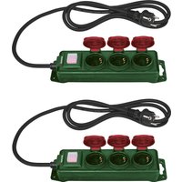 PARKSIDE® Steckdosenleiste (2x3-fach)