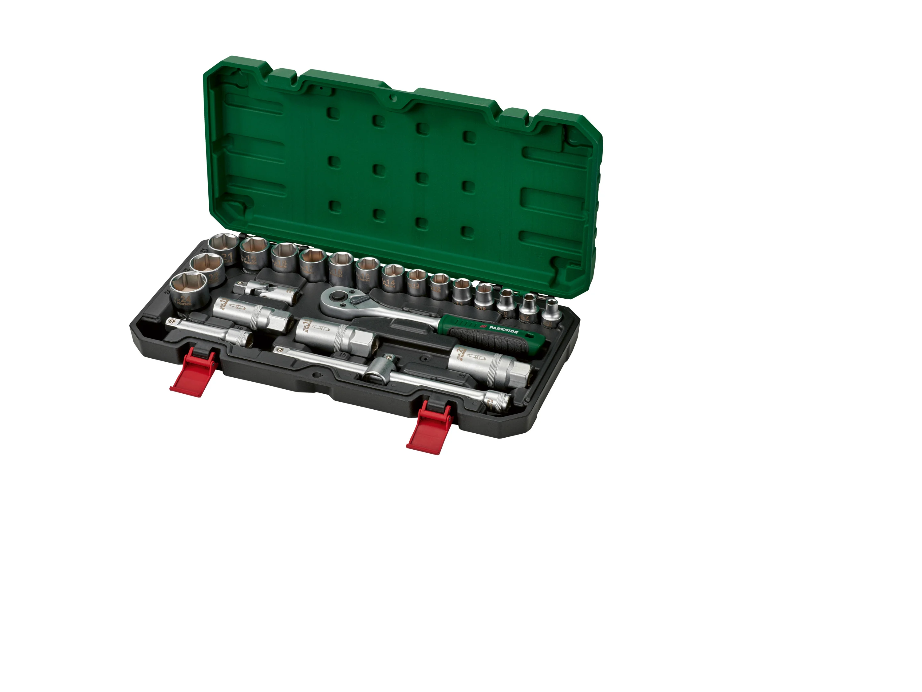 PARKSIDE® Steckschlüssel-Satz, 24-teilig – Bild 3 von 4