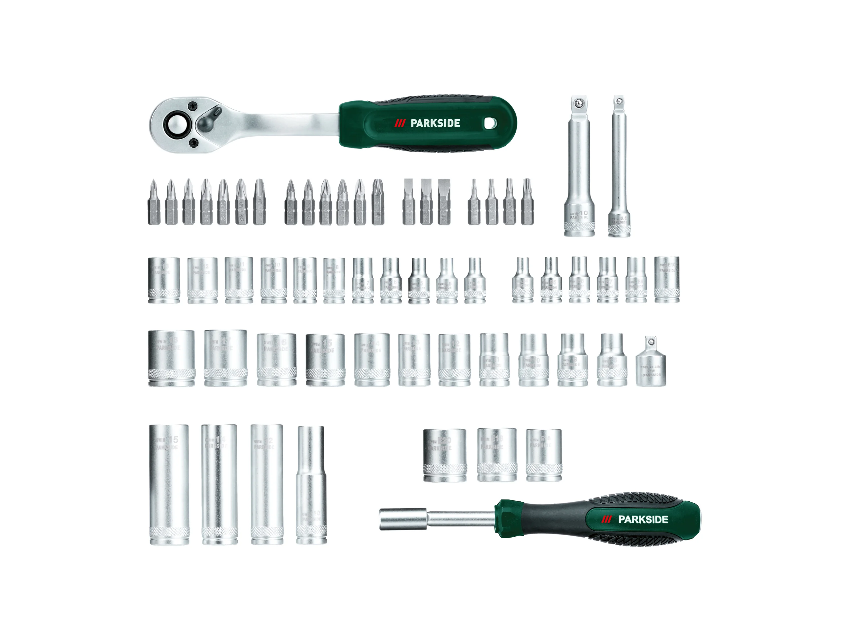 PARKSIDE® Steckschlüssel-Satz, 61-teilig – Bild 3 von 3