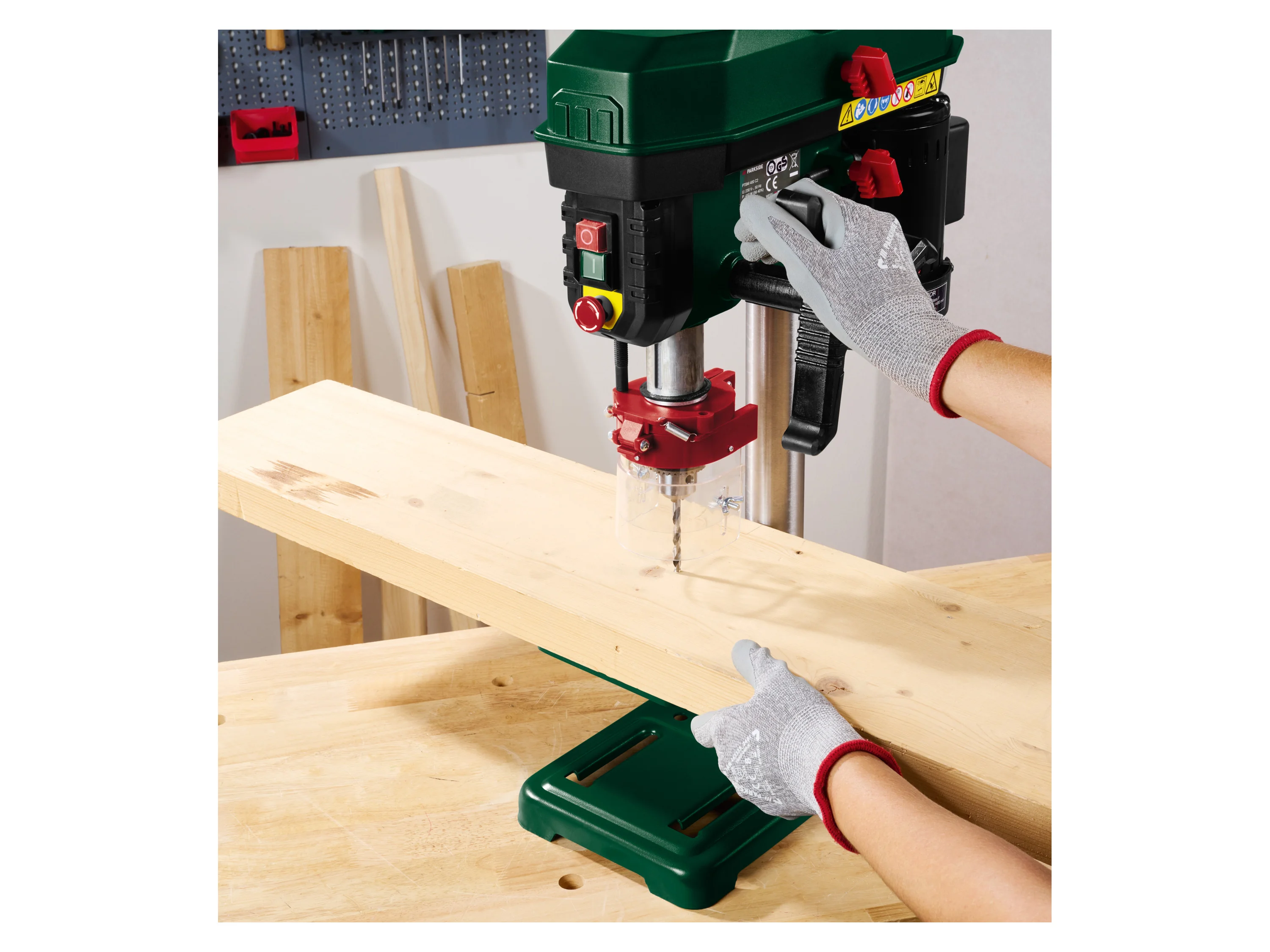 PARKSIDE® Tischbohrmaschine »PTBM 450 A1« – Bild 2 von 4