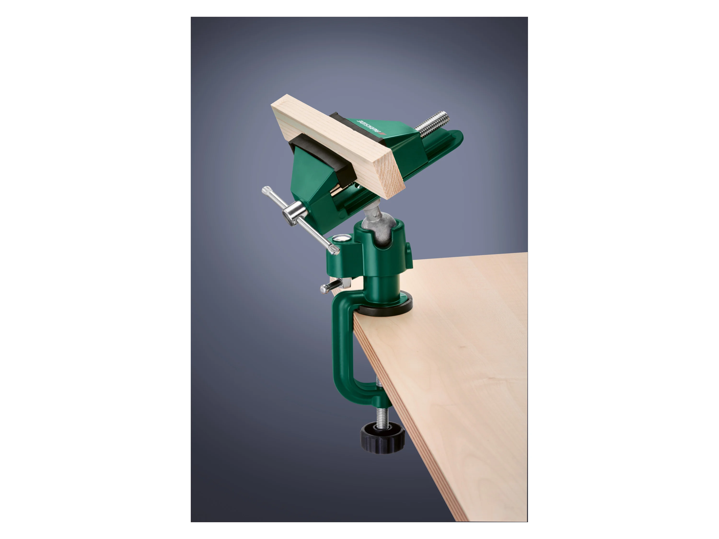PARKSIDE® Universal-Tischschraubstock, mit auswechselbarem Werkzeugkopf – Bild 2 von 4