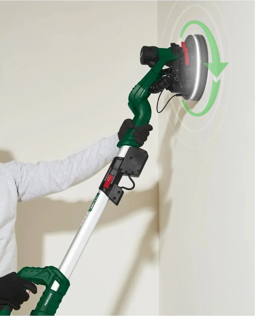 PARKSIDE® Wand- und Deckenschleifer »PWDS 920 E5«, mit Teleskopfunktion – Bild 4 von 4