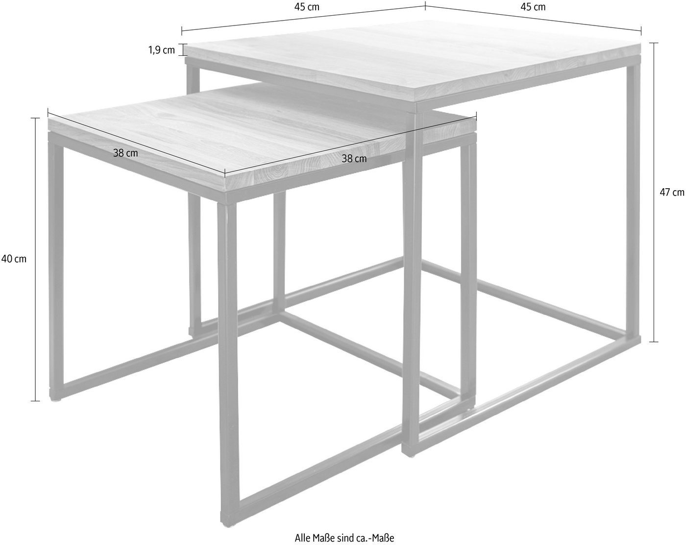 Paroli Beistelltisch – Bild 3 von 4