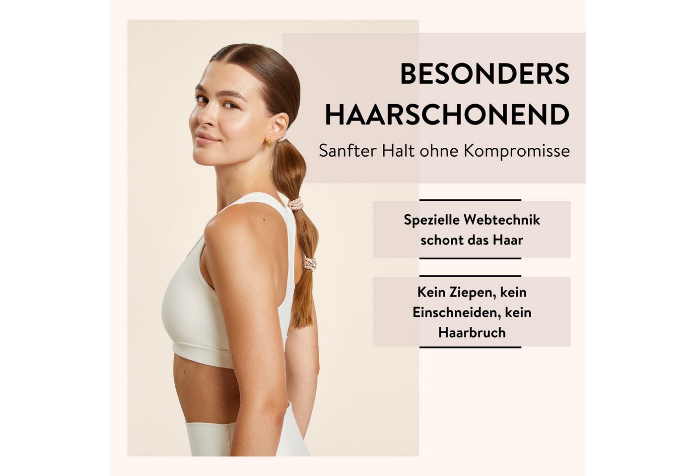 PARSA Beauty Haargummi Lovely, mehrfarbig Haargummi · 3 Stk – Bild 4 von 5