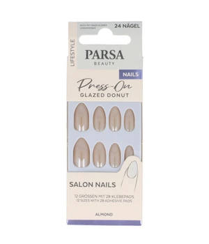 PARSA Beauty Press on-Kunstnägel, Glazed Donut, 24 Stk. Kunstnägel · 24 Stk