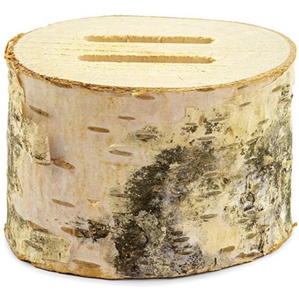 partydeco Ringkissen, Ringkissen Holz / Baumscheibe 6cm Natur