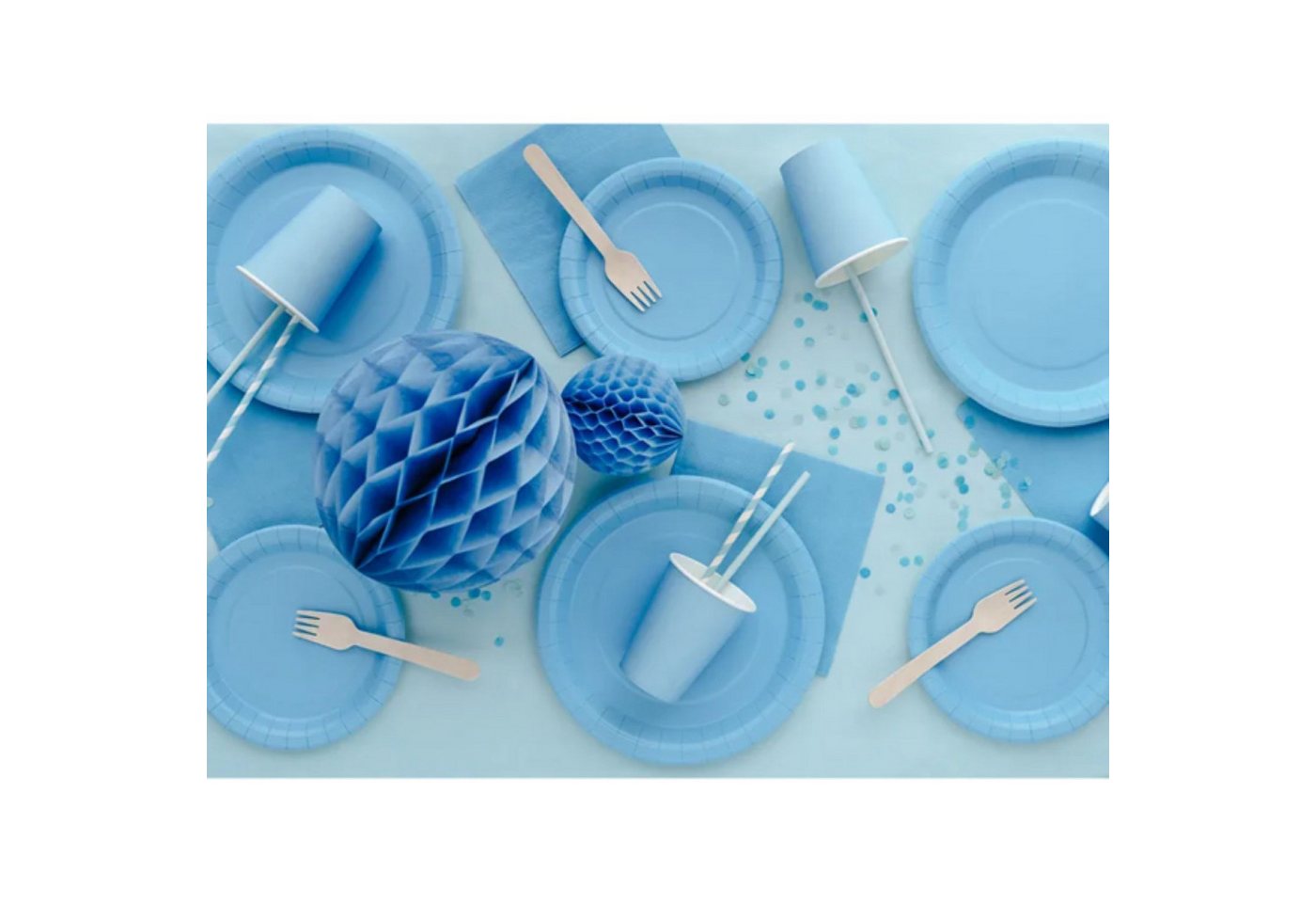 partydeco Tischdecke Tischdecke PVC 137x183 cm, Unifarben – Bild 2 von 5