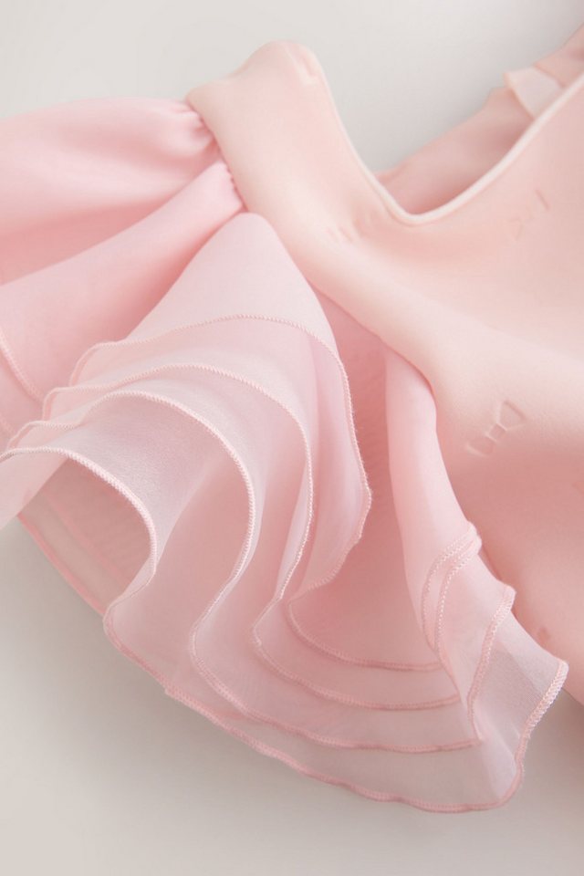 Baker by Ted Baker Partykleid Baker by Ted Baker Scubakleid, Organzaärmeln (1-tlg) – Bild 3 von 4