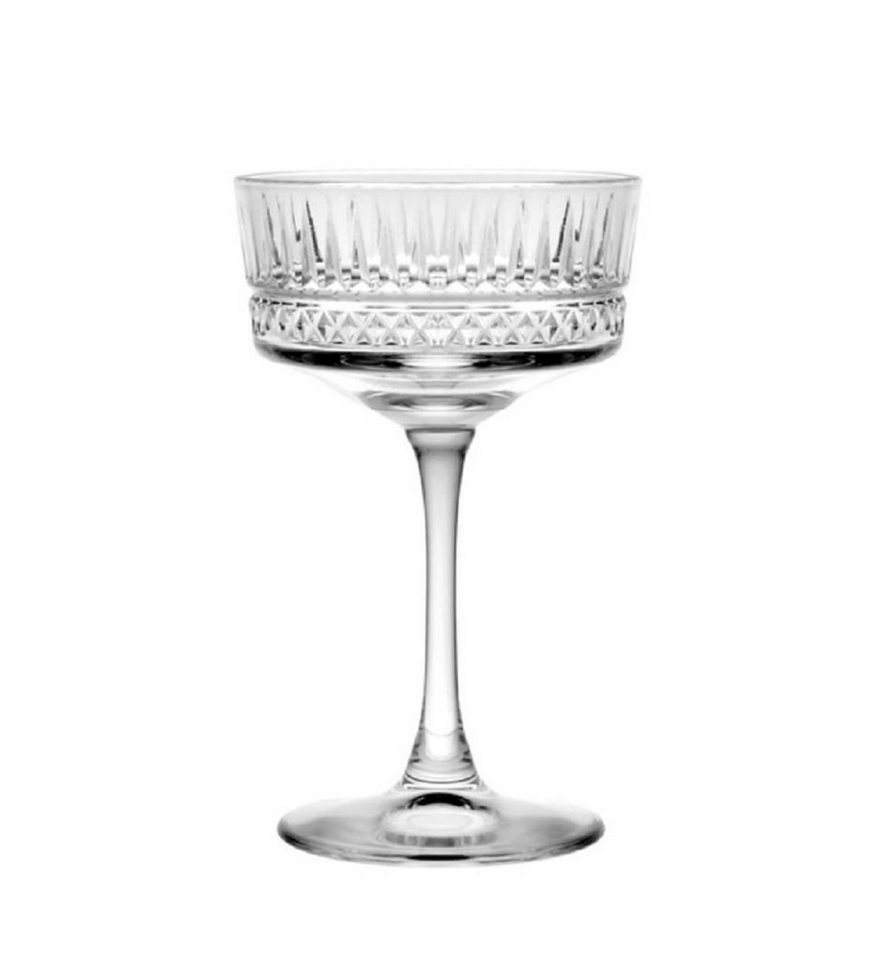 Pasabahce Champagnerglas ELYSIA 440436 Champaign Glas Dessertglas 260 ml 4er Set Gläser-Set, 4-tlg. – Bild 4 von 5