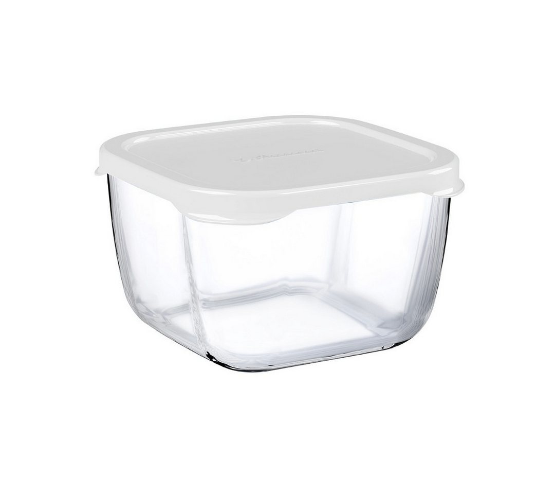 Pasabahce Frischhaltedose, Glas, (5 Dosen mit Deckel, 5-tlg., Set), spülmaschinen-, gefrier-, backofen-, mikrowellenfest – Bild 5 von 5