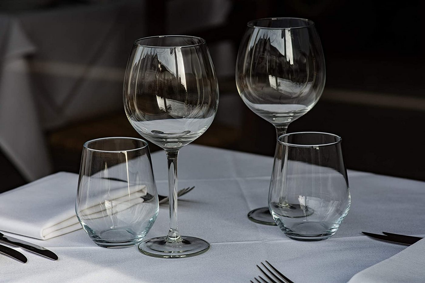 Pasabahce Glas Allegra, 3-tlg., Glas, 420 ml, Transparent – Bild 4 von 5