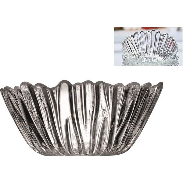 Pasabahce Schale 10601 6er-Set Glas Aurora Set 6 Schälchen, 14 cm, (6-tlg)