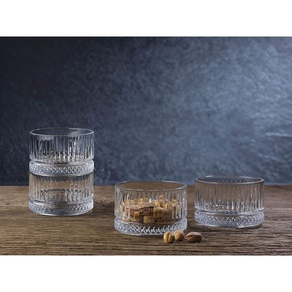 Pasabahce Snackschale Elysia Snackschale, 4-fach, 230 cc, transparent, (4-tlg)