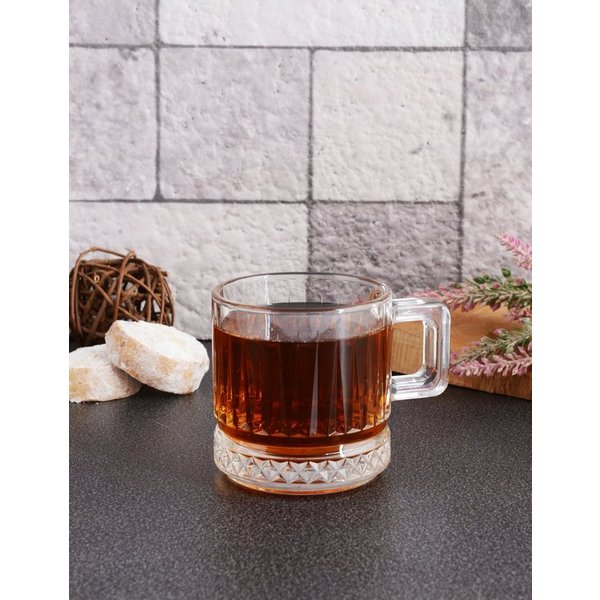 Pasabahce Teeglas 2er Set 195cc 55422 Elysia Teegläser Fincan Kupasi transparent, 2-tlg.
