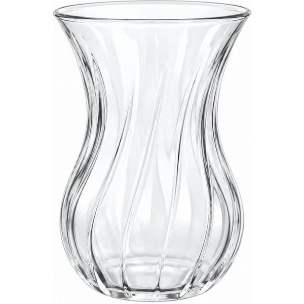 Pasabahce Teeglas Bouquet, 6-tlg., Glas, 170 ml, elegantes Design, Spülmaschinengeeignet