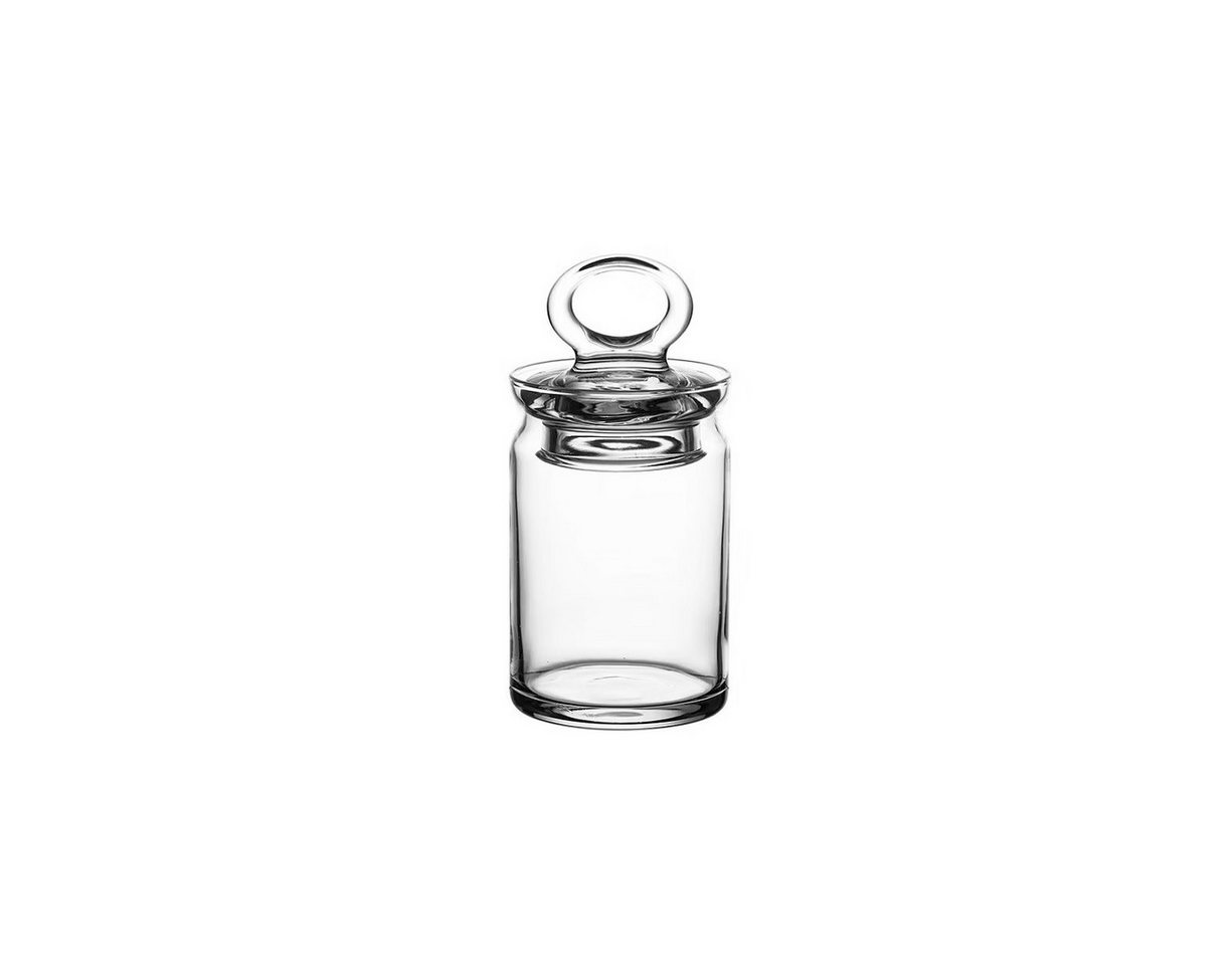 Pasabahce Vorratsdose Arda Türkmen 95104, Glas, (Packung, 8-tlg., 4x Vorratsdosen, 4x Deckel), mit Deckel 240 ml, 4er Set Gewürzdosen – Bild 3 von 5