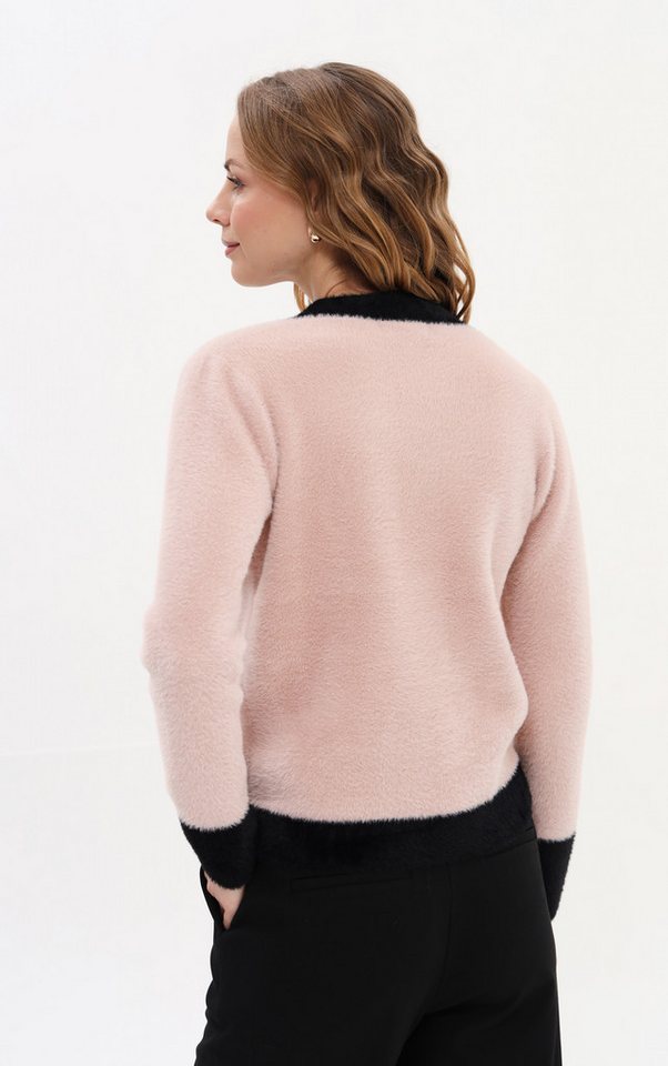 Passioni Cardigan mit Kontrastdetails – Bild 3 von 4