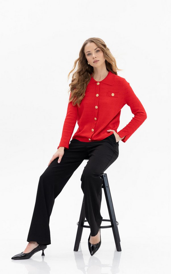 Passioni Cardigan mit Strukturmuster – Bild 3 von 3