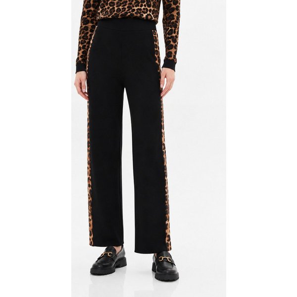 Passioni Stoffhose mit Leodetails