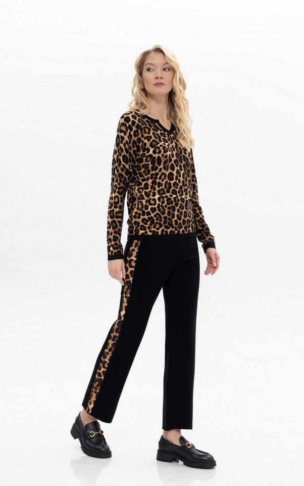 Passioni Stoffhose mit Leodetails – Bild 4 von 4