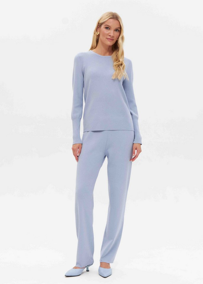 Passioni Strickhose Damen Feinstrick – Gerade Passform, Elastischer Bund – Bild 3 von 4