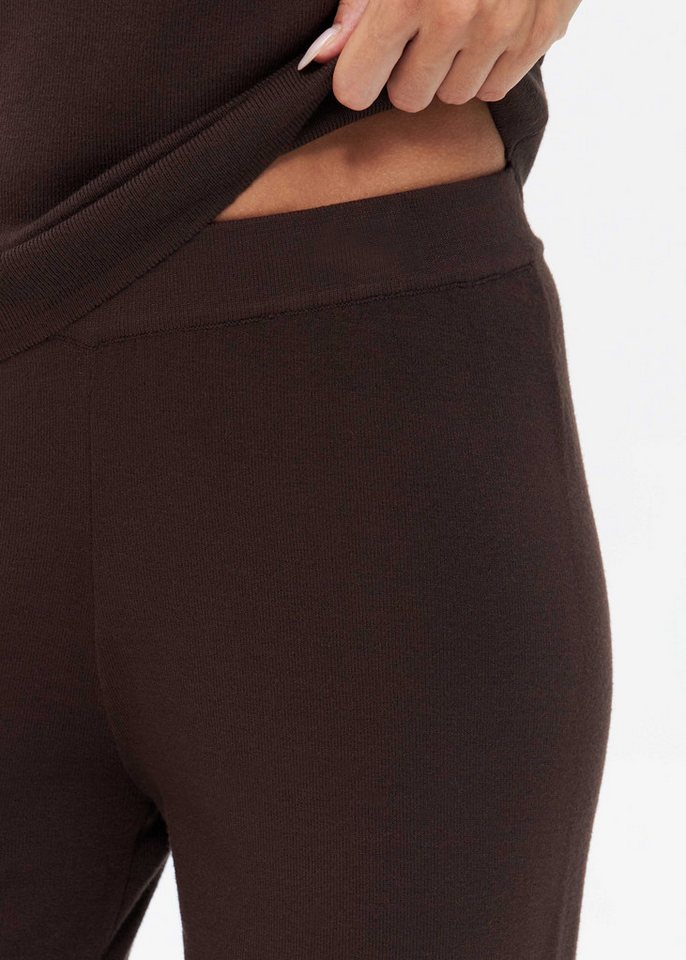 Passioni Strickhose Damen Feinstrick – Gerade Passform, Elastischer Bund – Bild 2 von 4