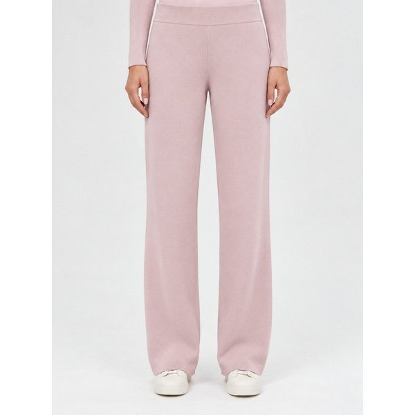 Passioni Strickhose Damen Feinstrick – Gerade Passform, Elastischer Bund