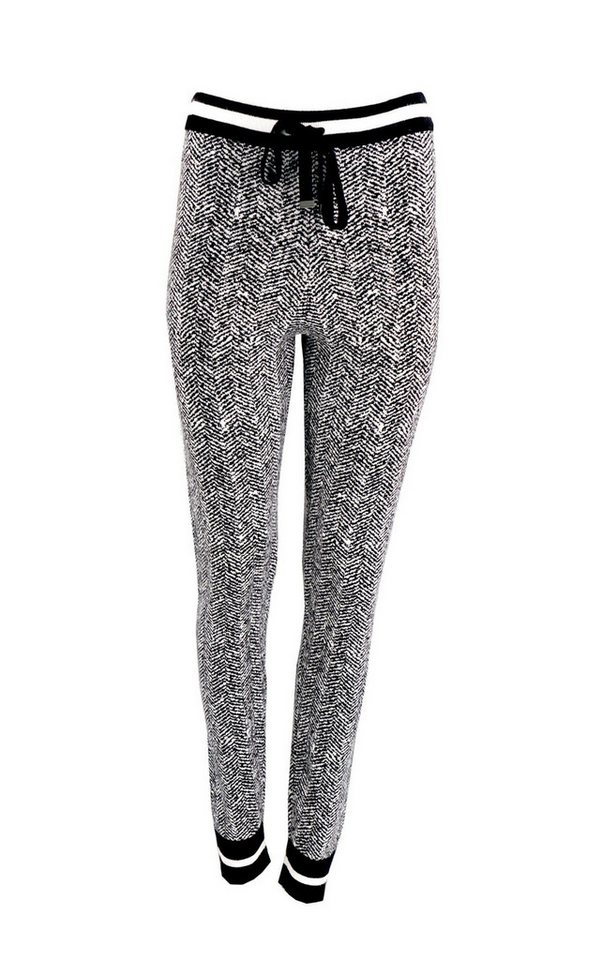 Passioni Strickhose Strickhose mit schwarzem Bund – Bild 2 von 2